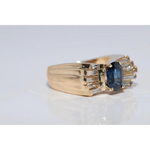 Designer lab created gemstone diamond ring with pink center stone and sparkling white diamonds