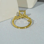 different ring cuts showcased in toi et moi engagement ring and moonstone engagement ring luxury designs.