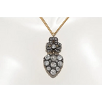 1.75 Ct Natural Rose Cut Diamond Inspired Pendant, crafted for timeless elegance and soft vintage charm. A perfect jewelry gift for women, ideal for special occasions or everyday luxury styling.