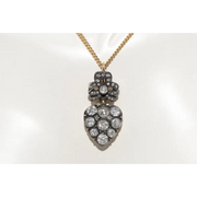1.75 Ct Natural Rose Cut Diamond Inspired Pendant, crafted for timeless elegance and soft vintage charm. A perfect jewelry gift for women, ideal for special occasions or everyday luxury styling.