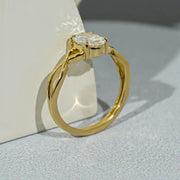 Gothic engagement rings with dark romantic luxury diamond detailing
