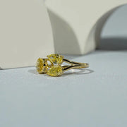 antique pearcut diamond ring with moonstone engagement ring and vintage gold ring craftsmanship