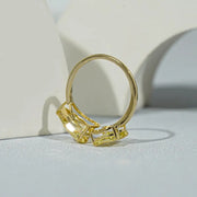 antique pearcut diamond ring with moonstone engagement ring and vintage gold ring craftsmanship