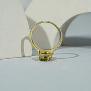 Antique inspired engagement rings with elegant vintage diamond detailing