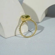 Antique inspired engagement rings with elegant vintage diamond detailing