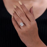 Vintage unique engagement rings with artistic antique inspired elegance