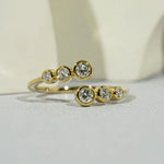 Victorian vintage engagement rings with romantic antique luxury design