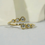Victorian vintage engagement rings with romantic antique luxury design