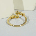 Victorian vintage engagement rings with romantic antique luxury design