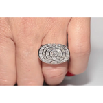 Exquisite lab grown diamond jewelry set with matching earrings necklace and ring
