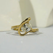 Cubic zirconia engagement rings with sparkling affordable luxury design