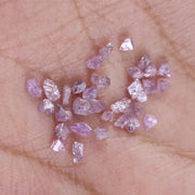Unique Pink Rough Raw Diamonds Loose Uncut Earth Mined Diamond Use For Custm Jewerly 
