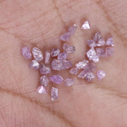 Unique Pink Rough Raw Diamonds Loose Uncut Earth Mined Diamond Use For Custm Jewerly 