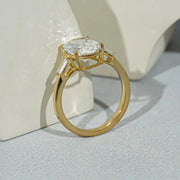 art deco engagement ring with victorian engagement ring influence and heart shaped diamond ring accents.