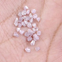 Unique Pink Rough Diamond Lot Loose Uncut Raw Rough Diamond Use For Custom Jewerly 