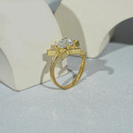 Antique diamond earrings with sparkling vintage luxury craftsmanship