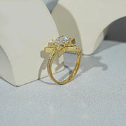 Antique diamond earrings with sparkling vintage luxury craftsmanship