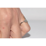 Timeless lab grown ring round cut diamond in gold solitaire setting for elegant jewelry lovers
