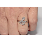 Timeless lab grown ring round cut diamond in gold solitaire setting for elegant jewelry lovers