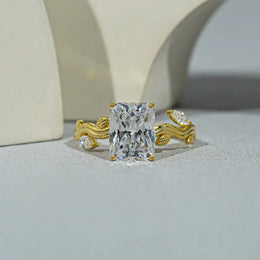 different ring cuts showcased in toi et moi engagement ring and moonstone engagement ring luxury designs.