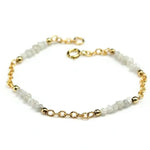 9.20 Ct white rough diamond bracelet in elegant luxury style For Fine Jewelry 