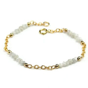 9.20 Ct white rough diamond bracelet in elegant luxury style For Fine Jewelry 
