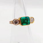 stunning radiant cut lab grown diamond ring 2.15 carat with white accent stones bridal jewelry
