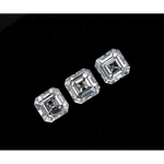 hexagon three stone diamond ring with 1 ct round solitaire diamond ring and 2 carat diamond ring round bridal style