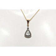 0.70 Ct Natural Rose Cut Diamond Antique Faceted Elegant Loose Diamond for Jewelry