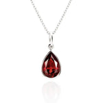 2.00 Ct Genuine Red Diamond Necklace Minimalist Elegant Pendant Fine Jewelry Gift for Women
