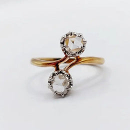 modern pear shaped lab created diamond ring 1.00 Ct elegant wedding ring for her