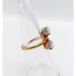 modern pear shaped lab created diamond ring 1.00 Ct elegant wedding ring for her
