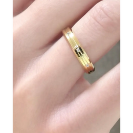 Custom initial gold ring minimalist signet style dainty jewelry for women fashion