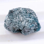 uncut raw diamond ring with natural raw rough diamond crystal appearance blue rough diamond 