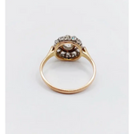 1.05 Ct lab created diamond ring handmade fine jewelry for women elegant unique engagement ring