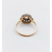 1.05 Ct lab created diamond ring handmade fine jewelry for women elegant unique engagement ring