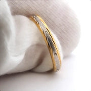 Dainty personalized alphabet gold ring sleek signet jewelry for women elegant design