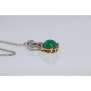 1.20 Ct lab created gemstone sparkling loose stone with vibrant color, perfect for rings pendants and custom fine jewelry making
