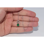 1.20 Ct lab created gemstone sparkling loose stone with vibrant color, perfect for rings pendants and custom fine jewelry making
