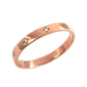 Dainty gold initial signet ring elegant personalized jewelry for women gift choice