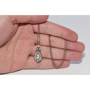1.30 Ct natural rose cut diamond loose stone with vintage antique style sparkle, ideal for custom fine jewelry making and elegant timeless designs