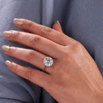 2 carat diamond engagement ring with bold sparkling centerpiece