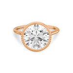 2 carat diamond engagement ring with bold sparkling centerpiece