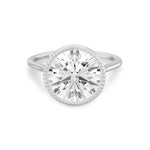 2 carat diamond engagement ring with bold sparkling centerpiece