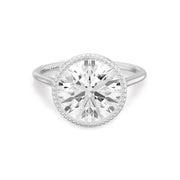 2 carat diamond engagement ring with bold sparkling centerpiece