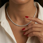 beautiful necklace gold with gold flower necklace detailing and sparkling feminine jewelry design.
