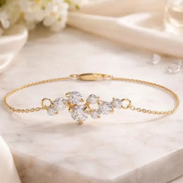 Diamond bracelets for women with elegant tennis bracelet design