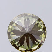 green colour diamond round Brilliant Fancy Intense Green Lab Grown Diamond
