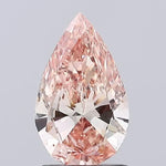  intense pink colour diamond pear Shaped Fancy Intense Pink Lab Grown Diamond