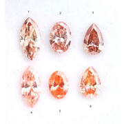 Fancy Pink Lab Grown Diamond Mixed Shape Loose CVD Diamond For Engagement Ring